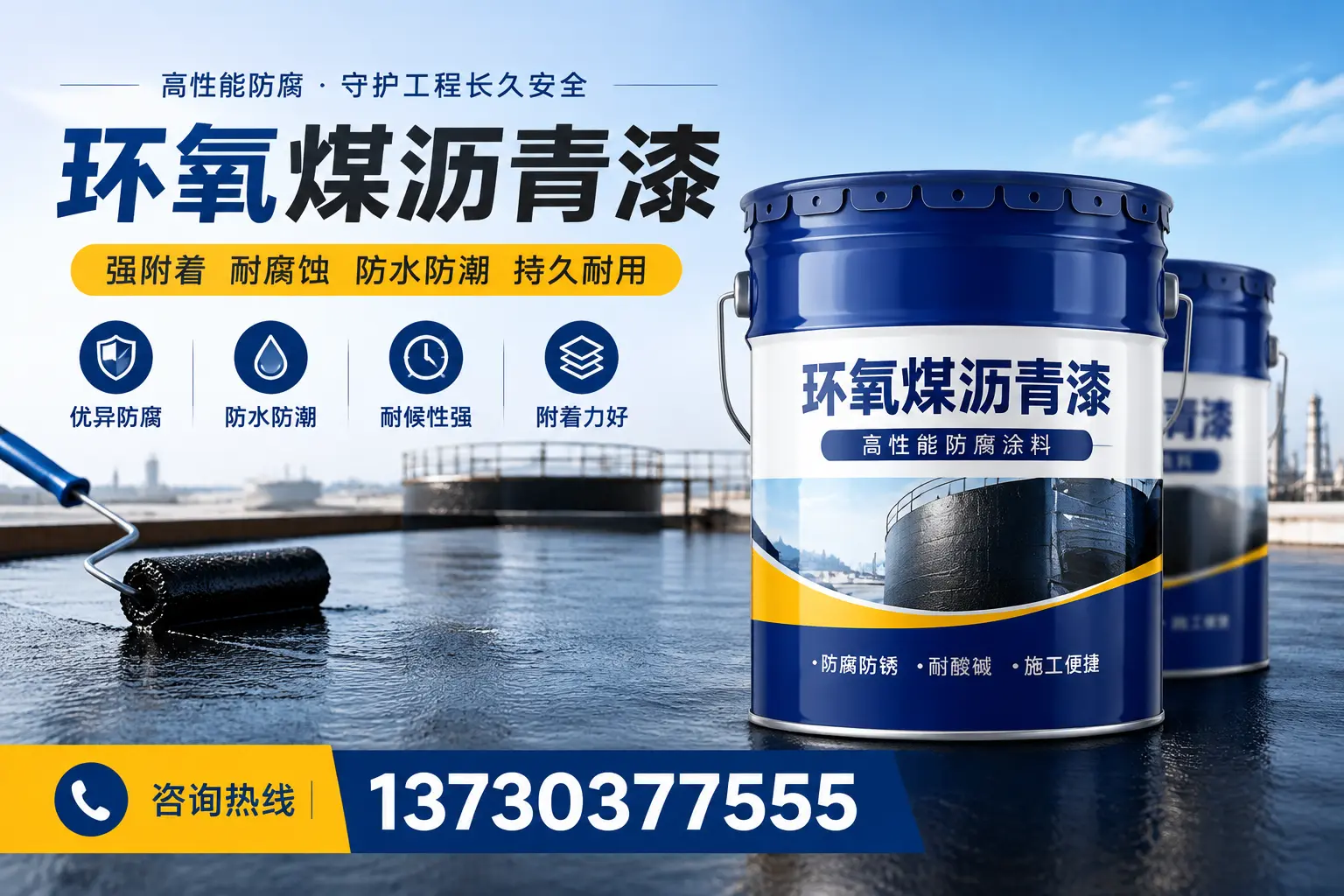 如何判断环氧煤沥青漆的质量?武川消费者指南