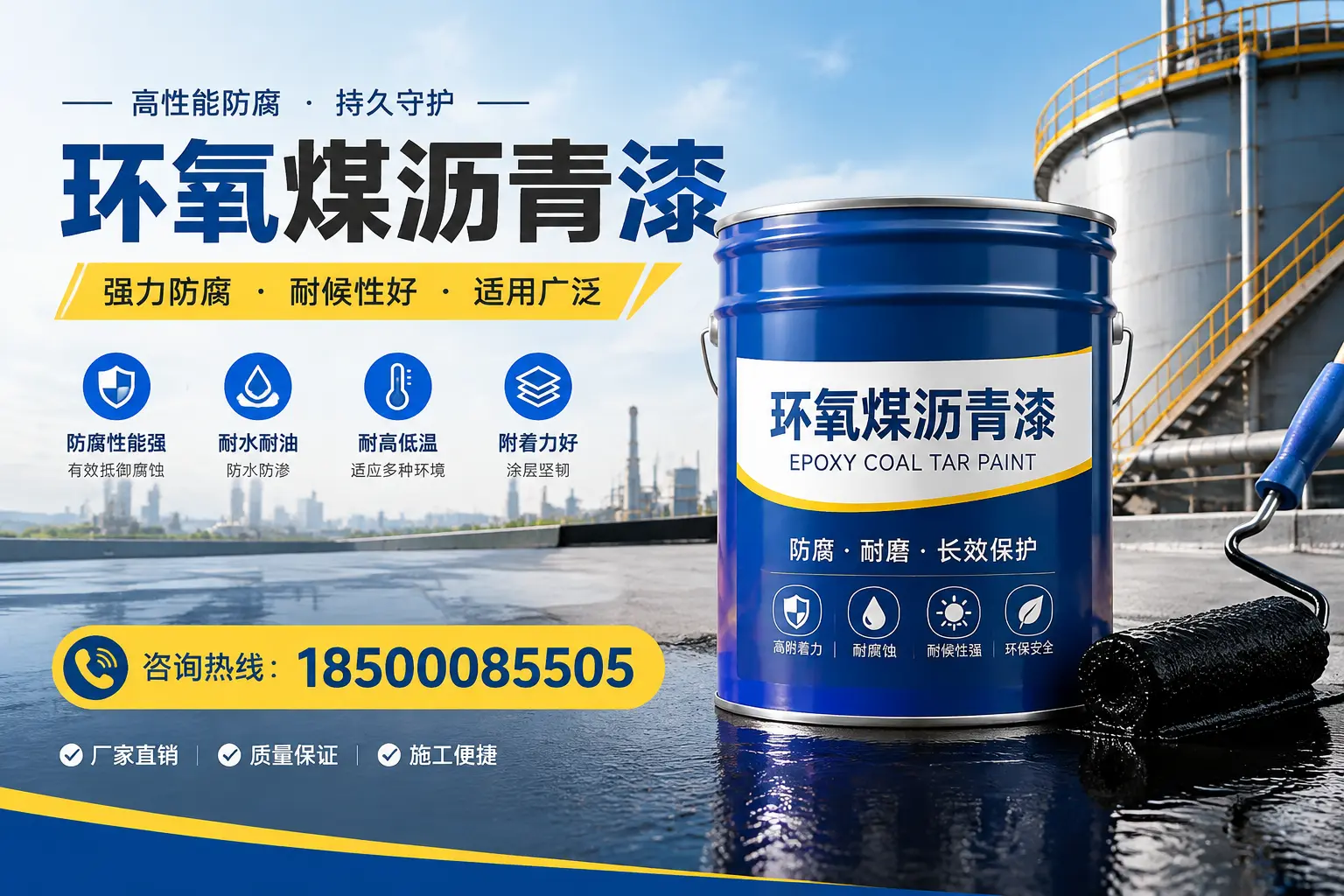 环氧煤沥青漆的储存与运输注意事项,武川企业须知