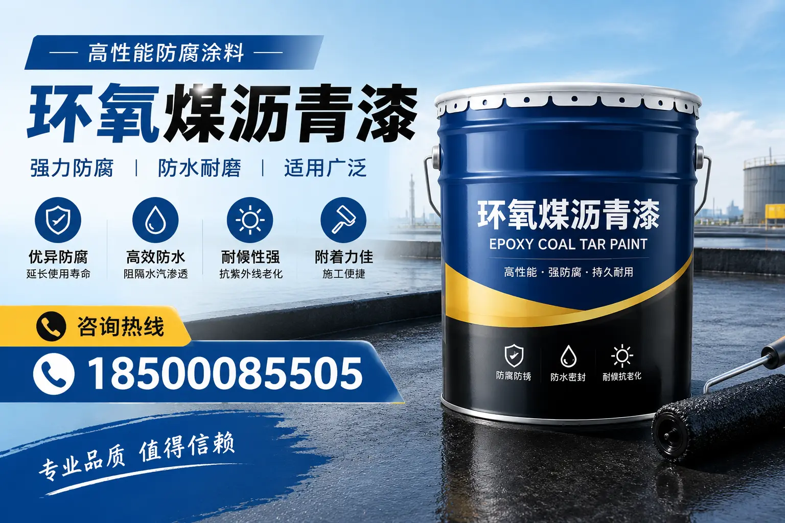 环氧煤沥青漆的主要成分与功能，武川用户深度了解